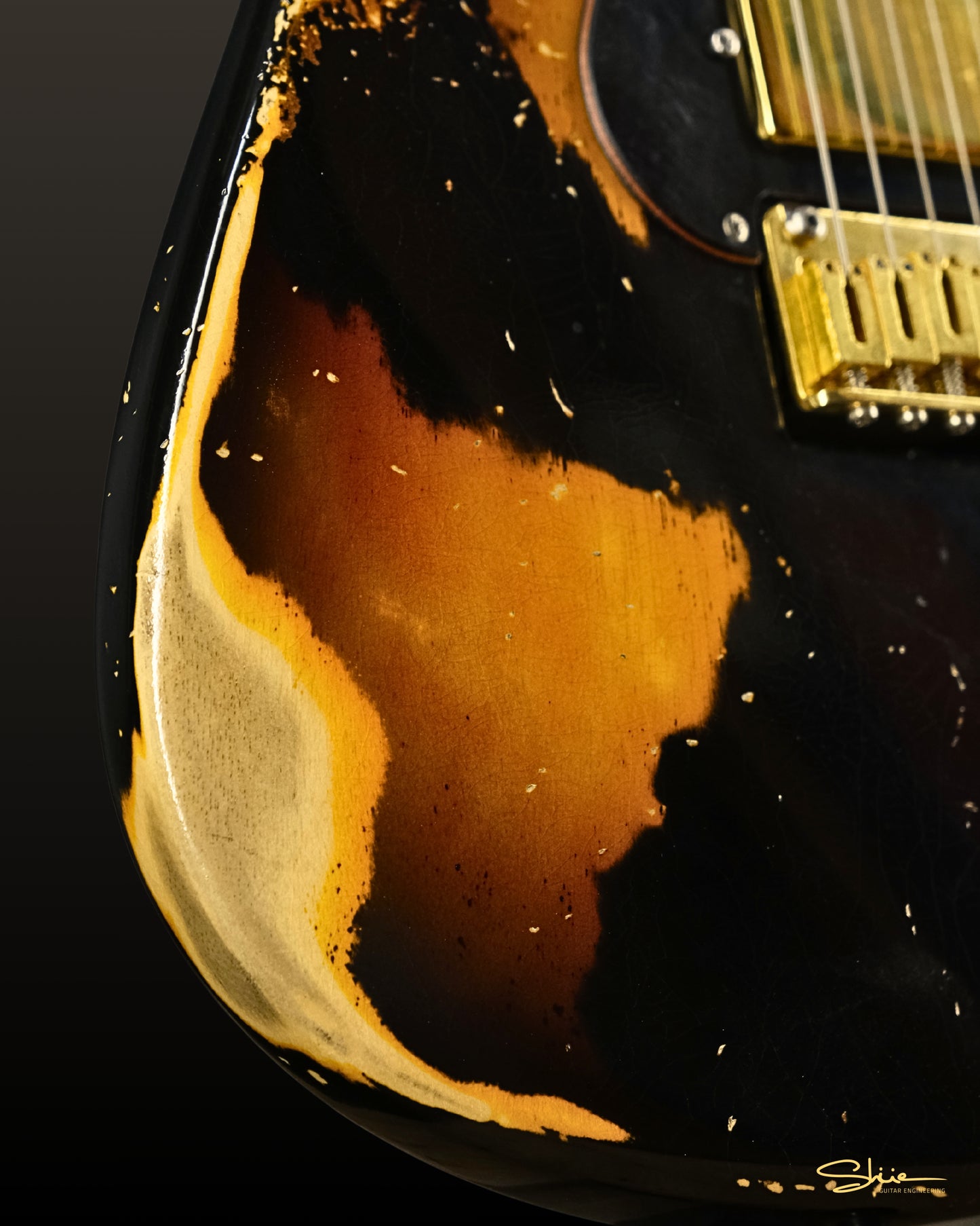 NC-S Time Machine 80 Nitro Black over Sunburst