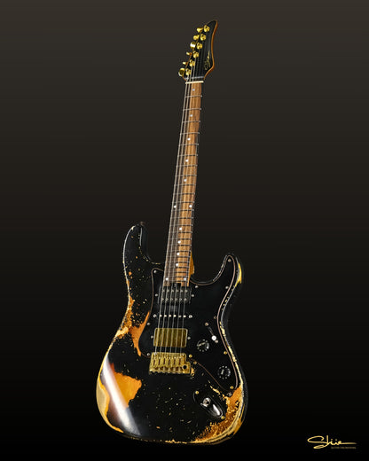 NC-S Time Machine 80 Nitro Black over Sunburst