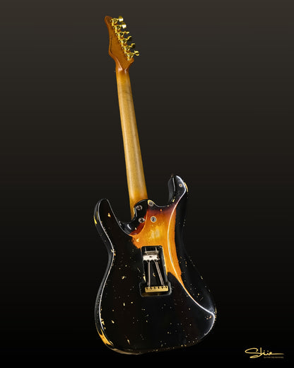 NC-S Time Machine 80 Nitro Black over Sunburst