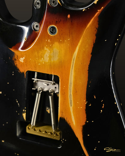 NC-S Time Machine 80 Nitro Black over Sunburst