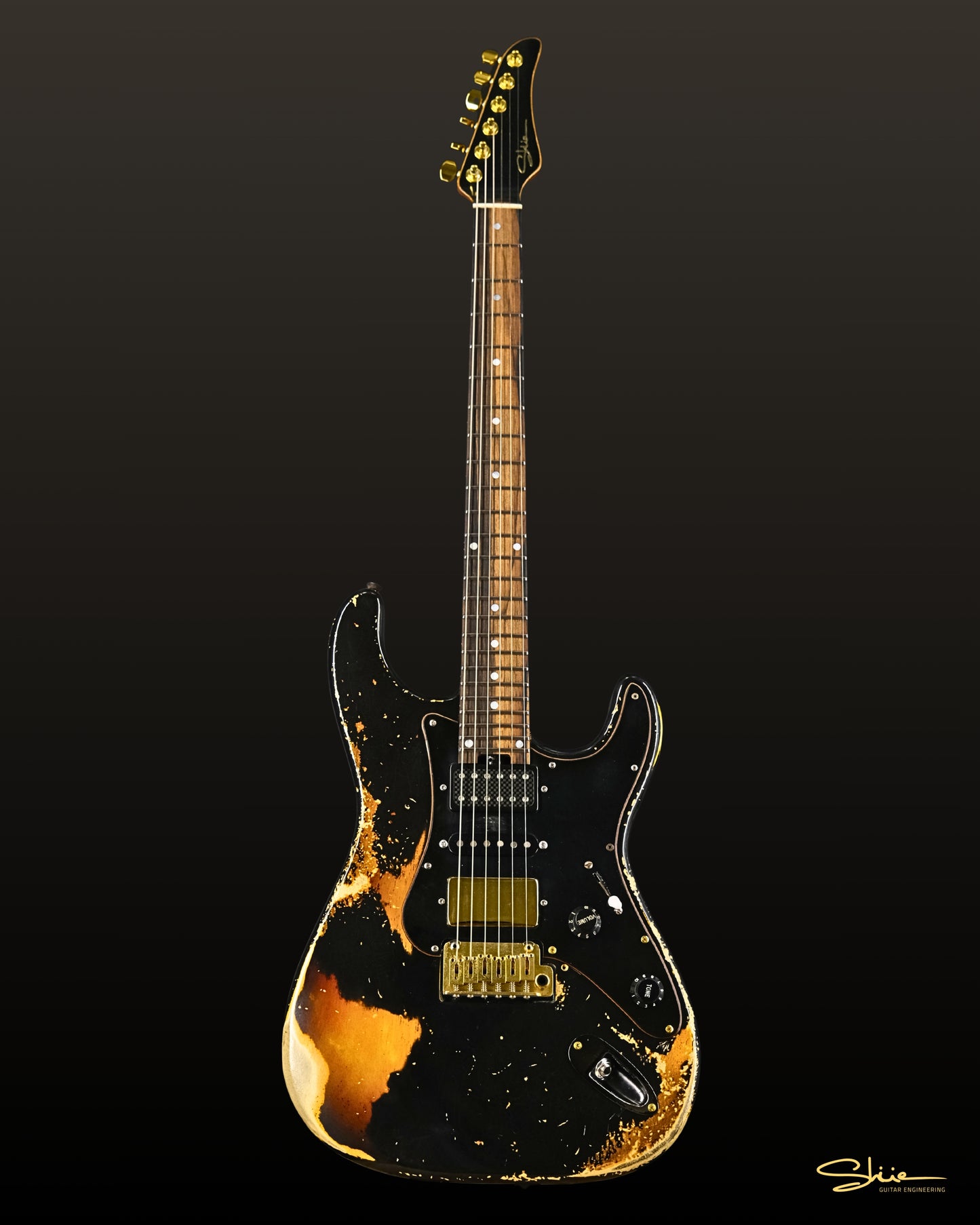 NC-S Time Machine 80 Nitro Black over Sunburst