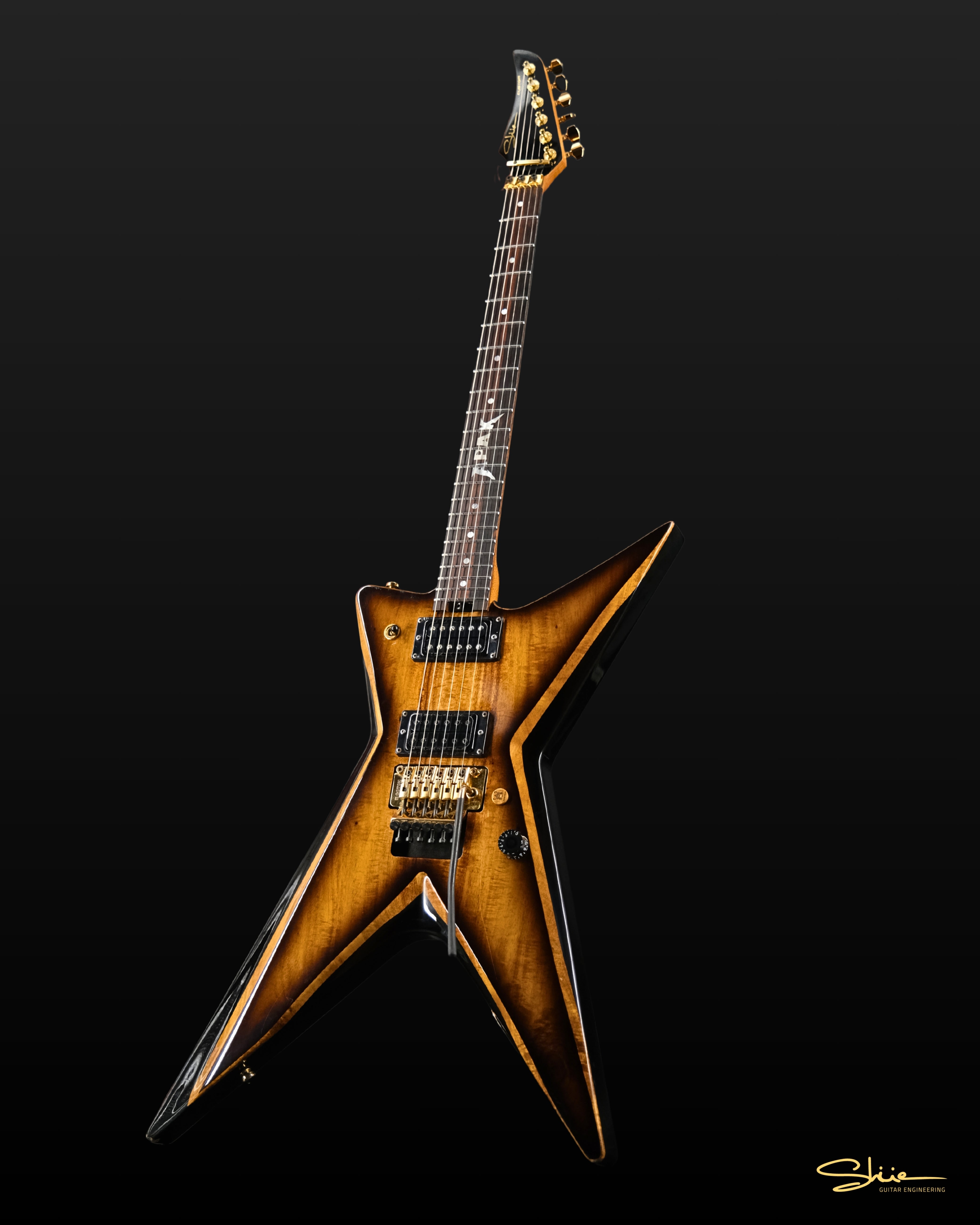 ギター Shu GALLERY - 'Samurai' Custom for Artist Apak Harry Khalifah – Shüe