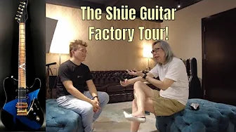 Load video: Shue Guitars Factory Tour 2023